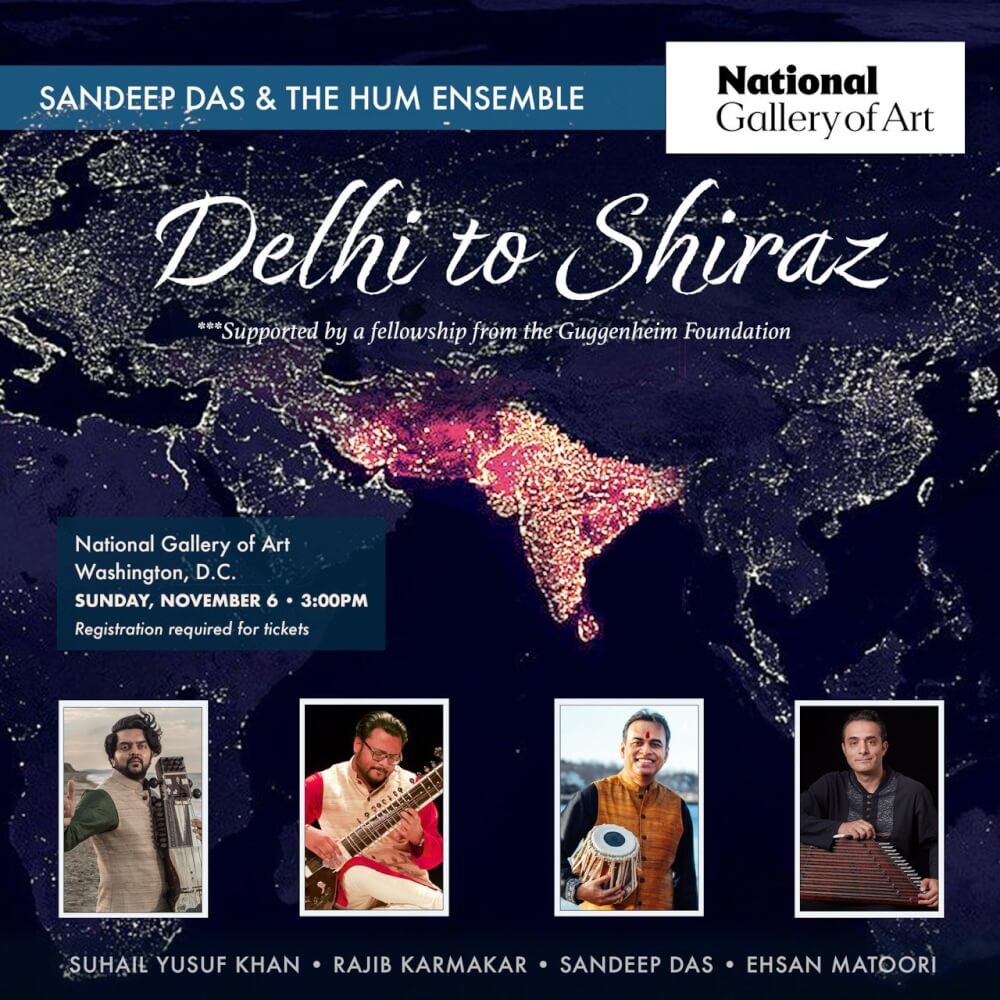 Delhi to Shiraz - Sandeep Das and the Hum Ensemble